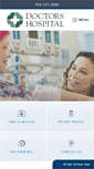 Mobile Screenshot of doctorshosplaredo.com